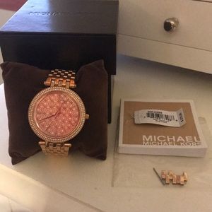 Rose gold Michael Kors Watch